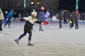 RUSSIA-VLADIVOSTOK-ICE RINK-OPENING