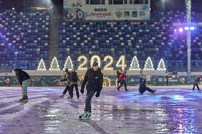 RUSSIA-VLADIVOSTOK-ICE RINK-OPENING