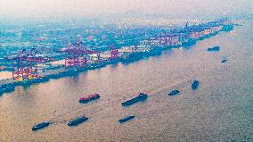 Taicang Port in Suzhou