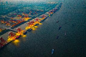 Taicang Port in Suzhou