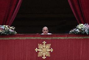 Pope Francis Delivers Christmas Urbi et Orbi Message - Vatican