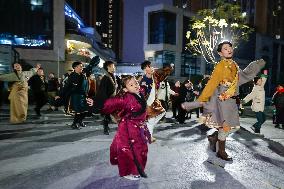 CHINA-SICHUAN-CHENGDU-GUOZHUANG DANCE-URBAN LIFE (CN)