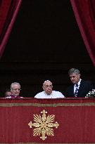 Pope Francis Delivers Christmas Urbi et Orbi Message - Vatican