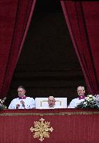 Pope Francis Delivers Christmas Urbi et Orbi Message - Vatican