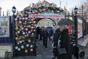 Christmas fair in Odesa