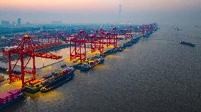 Taicang Port in Suzhou