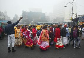 Daily Life In Kolkata, India