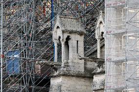 Views Of The Works Of Notre Dame De Paris