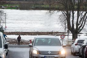 Flood Continues In Bonn