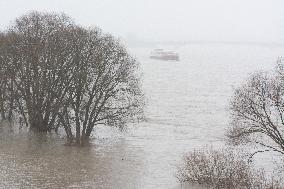 Flood Continues In Bonn