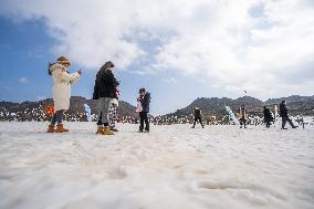 Ice and Snow Park on the Asilisi Grassland in Bijie