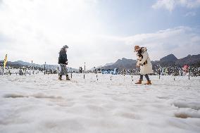 Ice and Snow Park on the Asilisi Grassland in Bijie