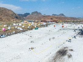 Ice and Snow Park on the Asilisi Grassland in Bijie