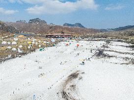 Ice and Snow Park on the Asilisi Grassland in Bijie