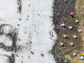 Ice and Snow Park on the Asilisi Grassland in Bijie