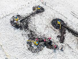 Ice and Snow Park on the Asilisi Grassland in Bijie