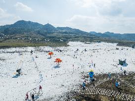 Ice and Snow Park on the Asilisi Grassland in Bijie