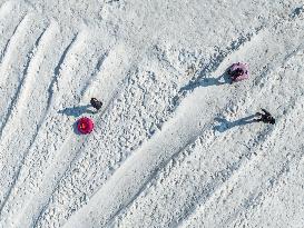 Ice and Snow Park on the Asilisi Grassland in Bijie