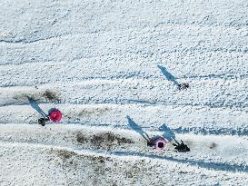 Ice and Snow Park on the Asilisi Grassland in Bijie