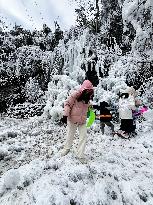 Snow Scenery in Chongqing