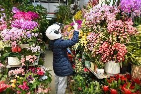 Flower Wholesale Market in Nanjing