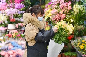 Flower Wholesale Market in Nanjing