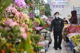 Flower Wholesale Market in Nanjing