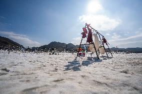 Ice and Snow Park on the Asilisi Grassland in Bijie