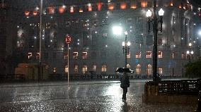 Rainy Day In Sao Paulo, Brazil