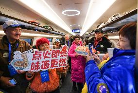 CHINA-SICHUAN-CHENGDU-ZIGONG-YIBIN HIGH-SPEED RAILWAY-OPERATION (CN)