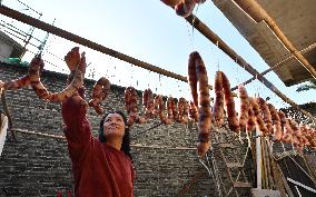 CHINA-WINTER-CURED MEAT (CN)