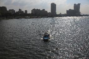 Daily Life On Qasr Al Nile Bridge