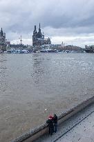 Flood Continues In Cologne