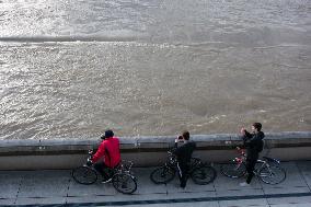 Flood Continues In Cologne