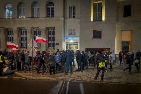 Opposition Occupies Public Media Institutions In Poland