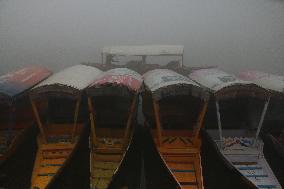 Cold And Foggy Morning In Srinagar