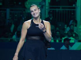 (SP)SAUDI ARABIA-RIYADH-RIYADH SEASON TENNIS CUP-SABALENKA VS JABEUR