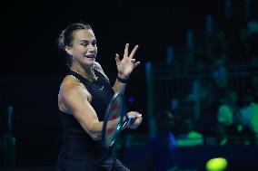 (SP)SAUDI ARABIA-RIYADH-RIYADH SEASON TENNIS CUP-SABALENKA VS JABEUR