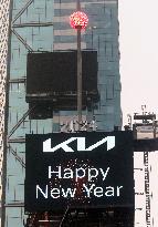 New Year's Eve Rehearsal In Times Square - NYC