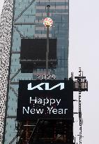 New Year's Eve Rehearsal In Times Square - NYC