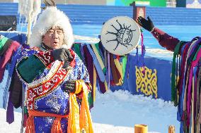 CHINA-HEILONGJIANG-DAQING-WINTER FISHING (CN)