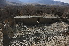 AFGHANISTAN-WARDAK-U.S. BOMBARDMENTS