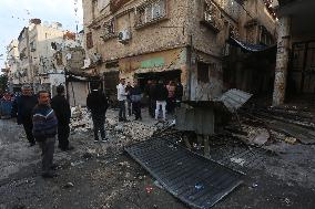 MIDEAST-WEST BANK-TULKARM-ISRAELI STRIKE