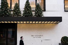 Bulgari Hotel on Avenue Georges V - Paris