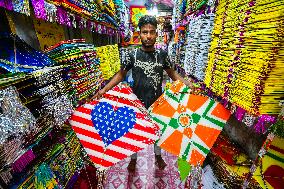 Colourful Kite Making In Ahmedabad