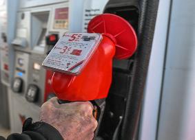 Alberta Gas Tax Limited Return 9 Cents/Litre