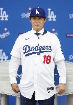 Baseball: New Dodger Yoshinobu Yamamoto