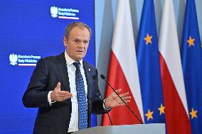 Tusk Seeks To Free The Media From Political Control - Warsaw