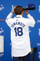 Baseball: Dodgers announce deal with Japan pitcher