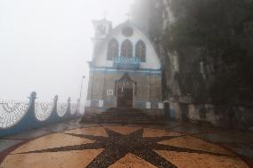 Virgin Of Guadalupe Image In Penon Sanctuary - Mexico